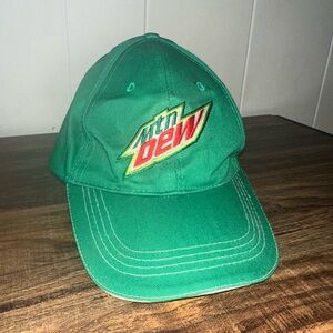 Mountain Dew Green Baseball Cap